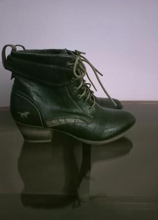 Ботинки кожаные