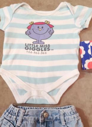 Комплект набор одежды для младенца девочки 3-6 месяцев2 фото