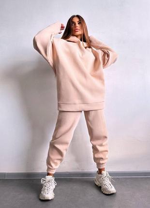Спортивний костюм на флісі худі + спортивні штани