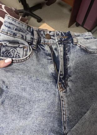 Крутые джинсы мом 25размер туречица