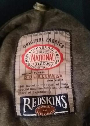 Vtg redskins booster clab xl не schott alpha blauer levi's wrangler lee red wing