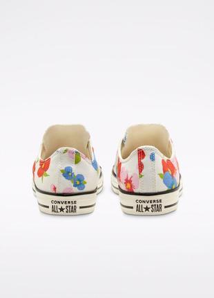 Кеды converse seasonal floral chuck taylor all star4 фото