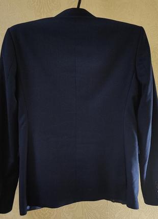 Костюм классический мужской темно синий 52 размер пиджака,брюки2 фото