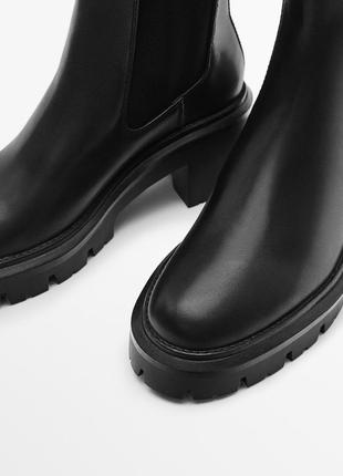 Ботинки челси высокие черные новые оригинал4 фото