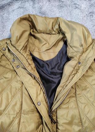 Подовжена зимова куртка оливкового кольору  atelier5 фото