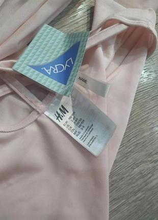 H&m,спортивный купальник пудрового цвета для гимнастики, для танцев, на 3-4 года, на...