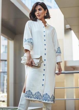 Платье прямого кроя из высококачественного турецкого материала3 фото