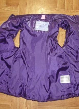 Фирменная теплая жилетка,как куртка в идеале,7-8 лет рост 128 см5 фото