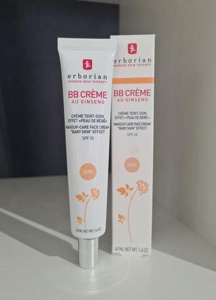 Bb крем-уход с тонирующим эффектом erborian bb cream 5 in 1 (clair) 40 ml3 фото