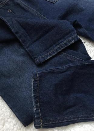 Джинсы мом / брюки джинсовые широкие4 фото