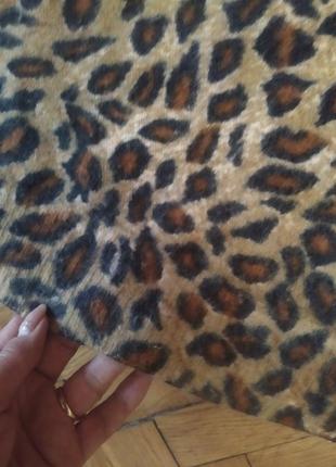 Леопардовый ангоровый свитер3 фото