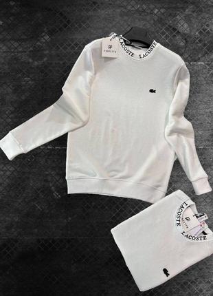 Кофта мужская lacoste / стильные повседневные свитшоты лакоста