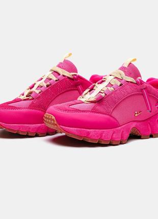 Jacquemus x nike air humara 'pink кроссовки женские розовые