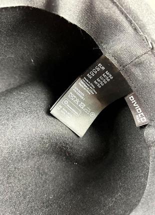 Капелюх фетровий h&m divided, чорний, якісний, розмір 56 см, відмінний стан5 фото