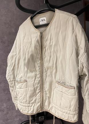 Zara бомбер куртка