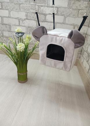 Будиночок для морських свинок, шиншил, хом'яків, пацюків, гризунів