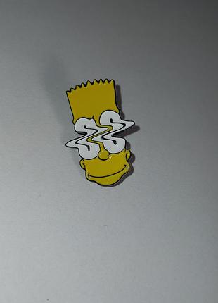 Пин значок pin брошь пін сімпсони симпсоны барт simpsons bart брошка значек значки броши пины