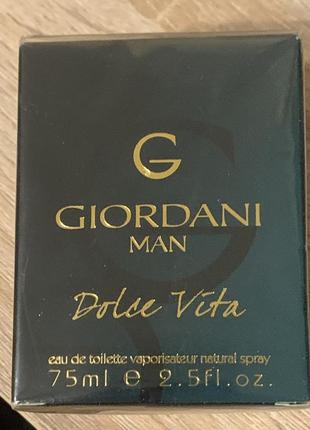 Giordani man dolce vita oriflame 75ml