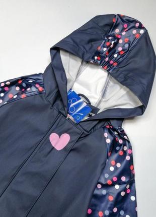 Куртка дощовик для дівчинки германія зріст 122/128 см3 фото