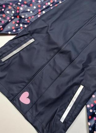 Куртка дощовик для дівчинки германія зріст 122/128 см4 фото