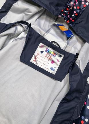 Куртка дощовик для дівчинки германія зріст 122/128 см6 фото