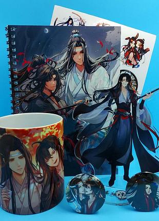 Коллекционный бокс вэй усянь с чашкой (магистр дьявольского культа)