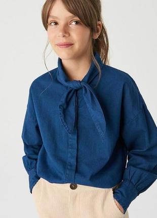 Джинсова сорочка блуза