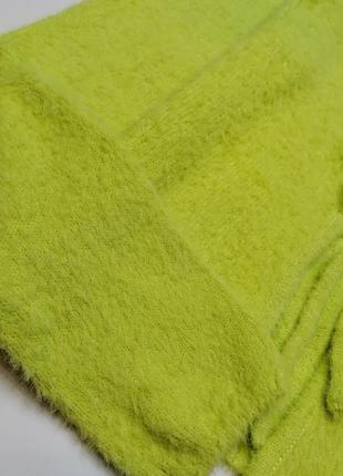 Кардиган кофта коротка жіноча ангорова зеленаh&m англія розмір s7 фото