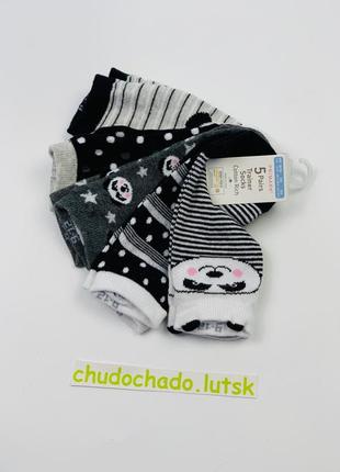 Шкарпетки "панда" для дівчаток