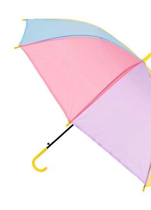 Зонтик трость детский цветной веселка арт. х2106