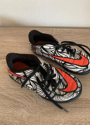 Детские бутсы nike 17 см