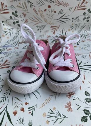 Новенькие детские converse 20 размера