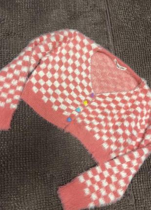 Свитер укороченный