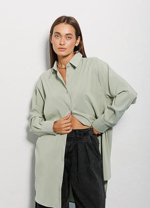 Акция длинная рубашка oversize1 фото