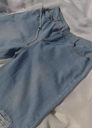 Джинсы. широкие джинсы. джинсы – высокая посадка. удобные джинсы.2 фото