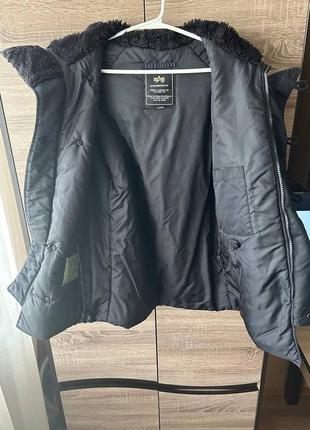 Зимова куртка парка alpha industries n3b parka аляска5 фото