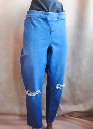 Новенькие джинсы для беременных от new look 20 размер8 фото