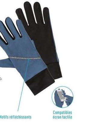 Жіночі рукавички для спорту сенсорні розмір 7.5 crivit німеччина