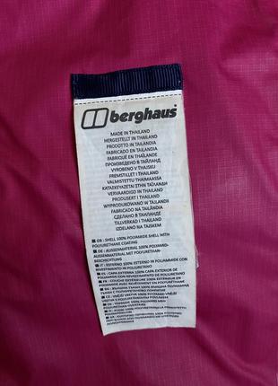 Женская куртка ветровка штормовка berghaus hydroshell8 фото