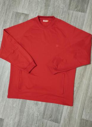 Чоловіча червона кофта з кишенями / oxbow / світшот / светр / чоловічий одяг /