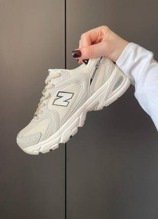 New balance / консультболс / белые кроссовки7 фото