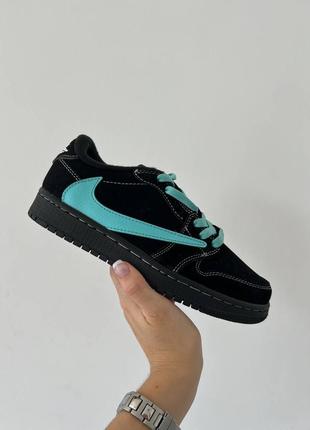 Кросівки nike air jordan low travis scott’s x tiffany