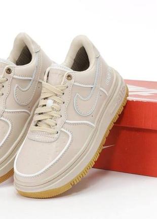 Женские кроссовки n1ke air force 1 luxe gore-tex2 фото