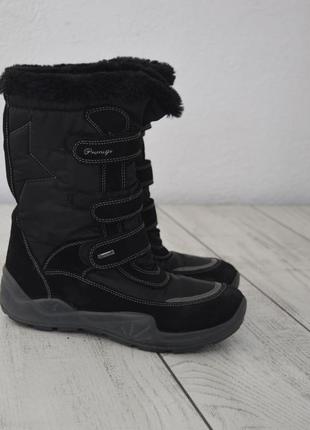 Primigi gore-tex дитячі зимові чоботи чорного кольору оригінал 38 38.5 розмір