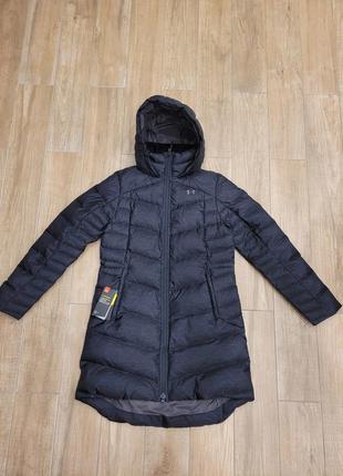 Женский пуховик under armour women's iso down parka, размер м.