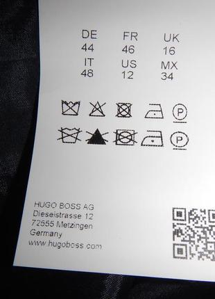 Юбка карандаш деловая hugo boss p.16 шерсть, вискоза10 фото