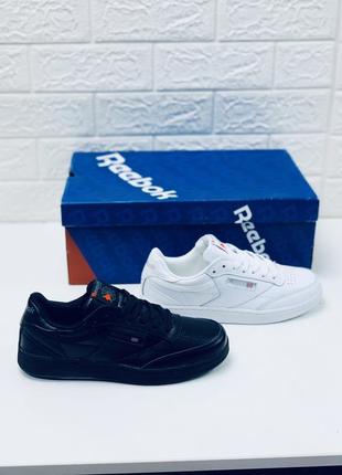 Кросівки-кеди рібок класик класік reebok жіночі classic 2 кольори8 фото