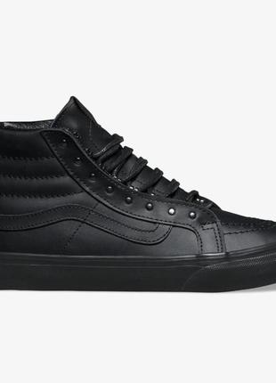 Кеди vans u sk8-hi slim (rivets) gunmet1 фото