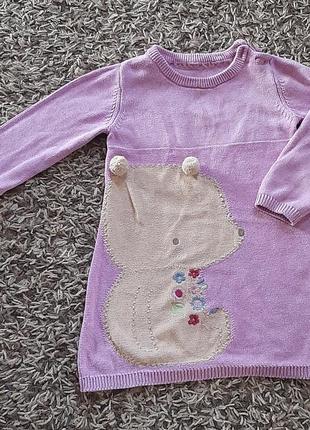 Тепла сукня mothercare 3-4 роки