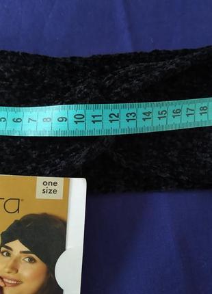 Вязаные повязки на голову8 фото